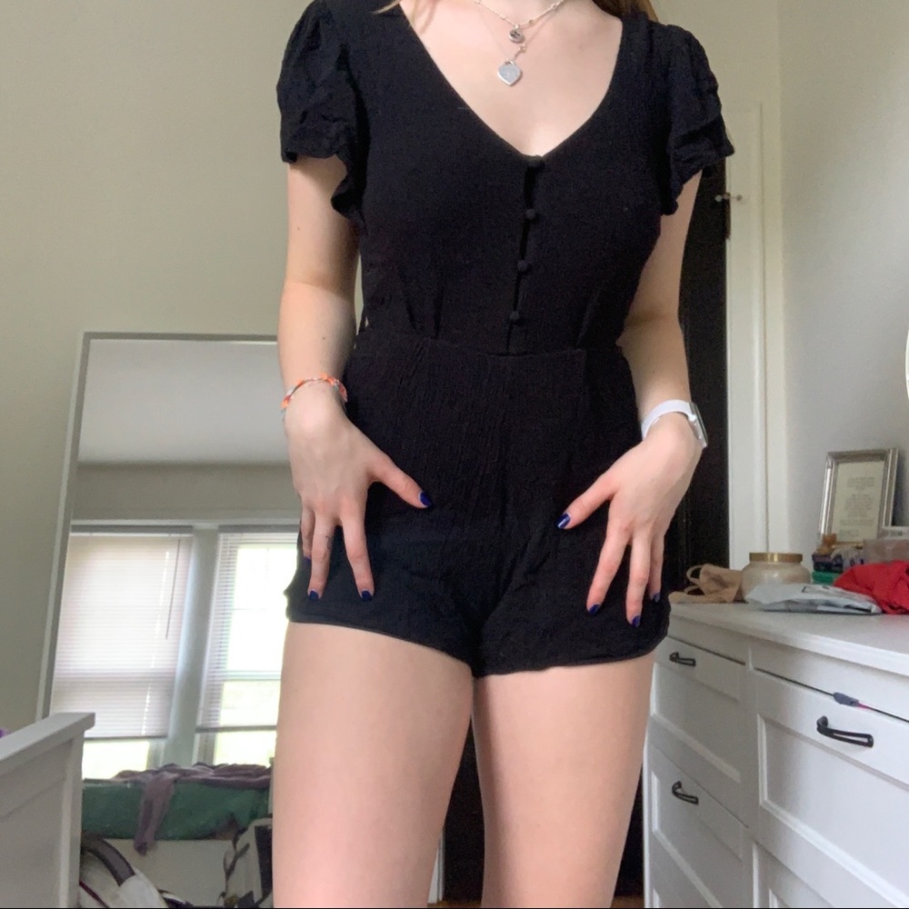 black romper